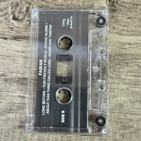 Fabian Forte Greatest Hits Signed Cassette Tape Vintage 1982 Collectible - Picture 7 of 10